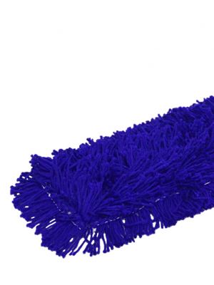HYGYEN dust mop acrylic with press-buttons blue 110cm