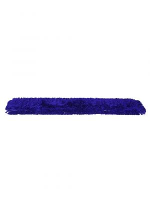 HYGYEN V-sweeper sleeve acrylic with press-buttons 100cm blue
