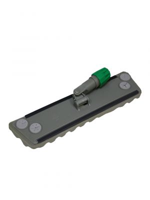 Velcro frame with foam sole for dust cloth grey/green 40cm