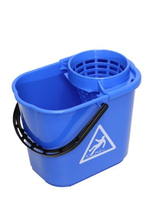 Socket mop bucket 14 L with sieve blue 10pcs