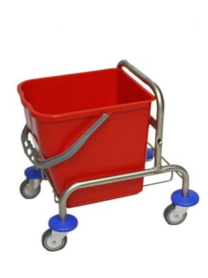 Mop trolley 25L stainless steel