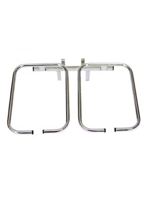 Bagholder chrome double 2x70ltr. (J1+J2)