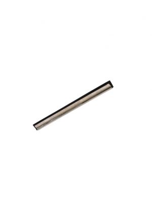 Rail+rubber 25 cm. RVS (25st)