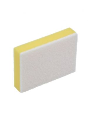 Schuurspons geel met witte pad (200 st)