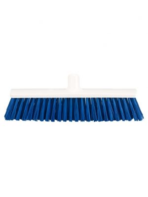 Straatbezem 40cm PBT, blauw