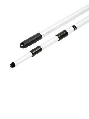 Telescopic aluminium handle for cobweb brush 3x140cm