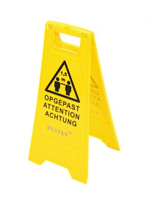 HYGYEN safety floor sign 1.5 mtrs (10pcs.)