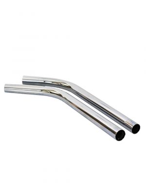 2-part tube 38mm chrome S-model