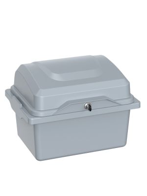 Afsluitbare box voor materiaalwagen