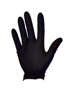 Nitrile PRO 5.0G zwart (M) 10x100st