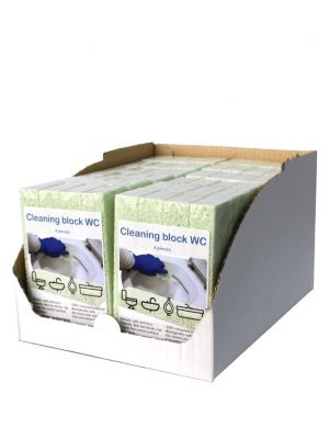 Cleaning block WC dispenser box 12x4 pieces