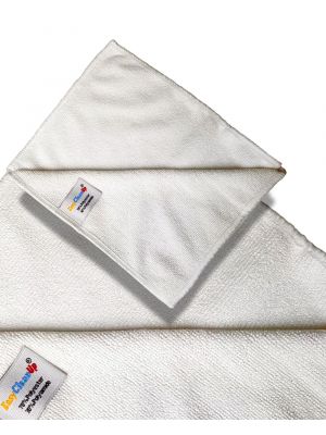 EasyCleanUp microfiber cloth 380gsm 40x40cm white (10st)