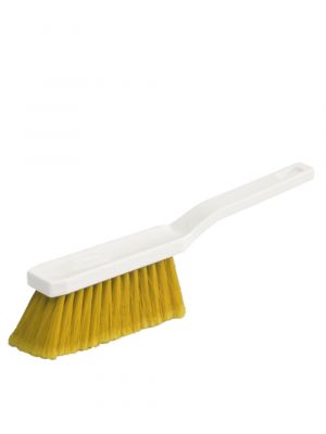 Banister brush hygienic flagged PBT yellow 10pcs