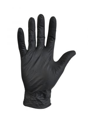 Nitrile HQ 7.0G black (XL) 10x100pcs