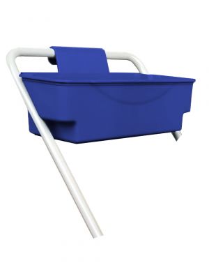 Tool tray for mop trolleys, blue