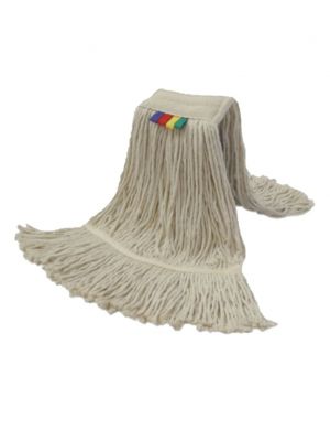 Kentucky mop cotton 350gr, with band and cut ends