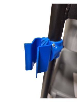 Steelklem met schroef en antislip