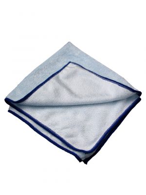 Microvezeldoek stretch plus 360gsm blauw 10st