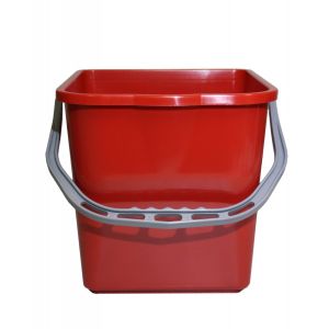 Bucket 25 L red