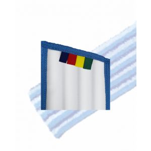 HYGYEN 3T MF scrubmop blauw, voor velcro-houder 41cm (5st)
