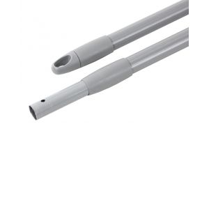 HYGYEN telescopic metal handle with rubber sleeve and universal fitting, 86-150cm (12pcs)
