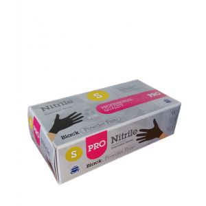 Nitrile PRO 5.0G zwart (S) 10x100st