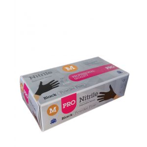 Nitrile PRO 5.0G zwart (M) 10x100st