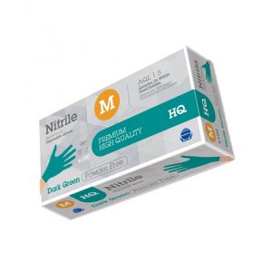 Nitrile HQ 6.0G groen (M) 10x100st