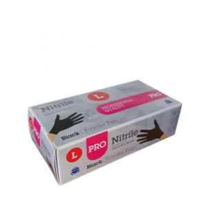 Nitrile PRO 5.0G zwart (L) 10x100st