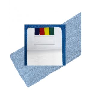 HYGYEN MF vlakmop blauw pockets/speed-wings houder 40cm (5st)