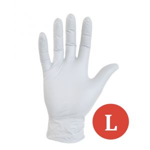 Nitrile Gentle Touch LG wit (L) 10x100st