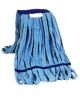 Strengenmop microvezeldoek blauw met band gelust 350 gram