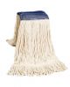 Strengenmop katoen met band, geluste strengen en schrobpad 350 gram