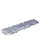 Flat mop MF heavy duty blue for velcro frame 41cm, 5pcs