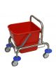 Mop trolley 17L stainless steel