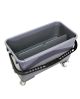 Emmer 22L op wielen met inwasserhouder en grit guard 5st