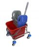 Single chromen rolemmer 17 liter met multipers