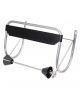 Paper roll dispenser for industrial cleaning trolley