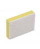 Schuurspons geel met witte pad (200 st)