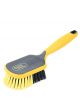 Handheld work brush with soft edges and grip, medium PBT