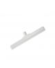 Vloertrekker versterkte witte body met wit EVA-mousse 45cm (10 st)