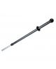 Telescoopsteel aluminium met ergoknop 100-160 cm, 3 gaten