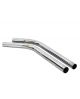 2-part tube 38mm chrome S-model