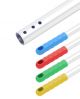 Steel aluminium Ø 23.5mm 140cm color coded 3 gaten 25st
