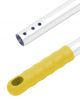 Steel aluminium Ø 23.5mm 140cm grip geel 3 gaten 25st
