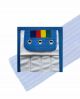HYGYEN 2T MF mop blue pockets/wings 3 rings, for frame 40cm (5pcs)
