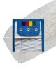 HYGYEN Cotton wet mop pockets/wings 3 rings 40cm, vlakmop katoen