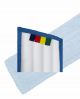 HYGYEN MF vlakmop blauw, voor velcro-houder 41cm