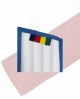 HYGYEN MF mop rood, voor velcro-houder 41cm