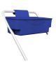 Tool tray for mop trolleys, blue